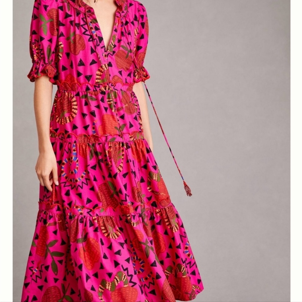 Farm Rio Snake Fruit Maxi Dress